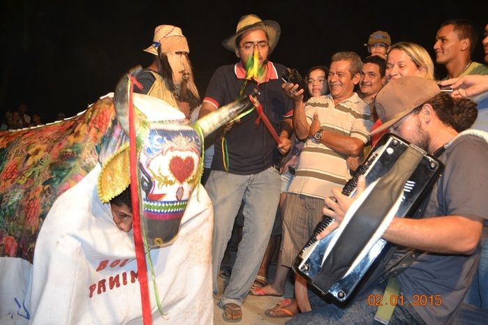 Grupos de Reisado do Boi Panim visita residencia do Vereador Luiz Paulo - Imagem 45