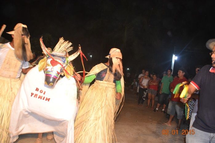 Grupos de Reisado do Boi Panim visita residencia do Vereador Luiz Paulo - Imagem 27
