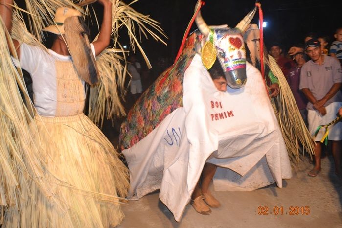 Grupos de Reisado do Boi Panim visita residencia do Vereador Luiz Paulo - Imagem 31