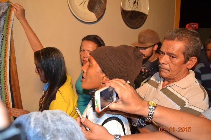 Grupos de Reisado do Boi Panim visita residencia do Vereador Luiz Paulo - Imagem 7