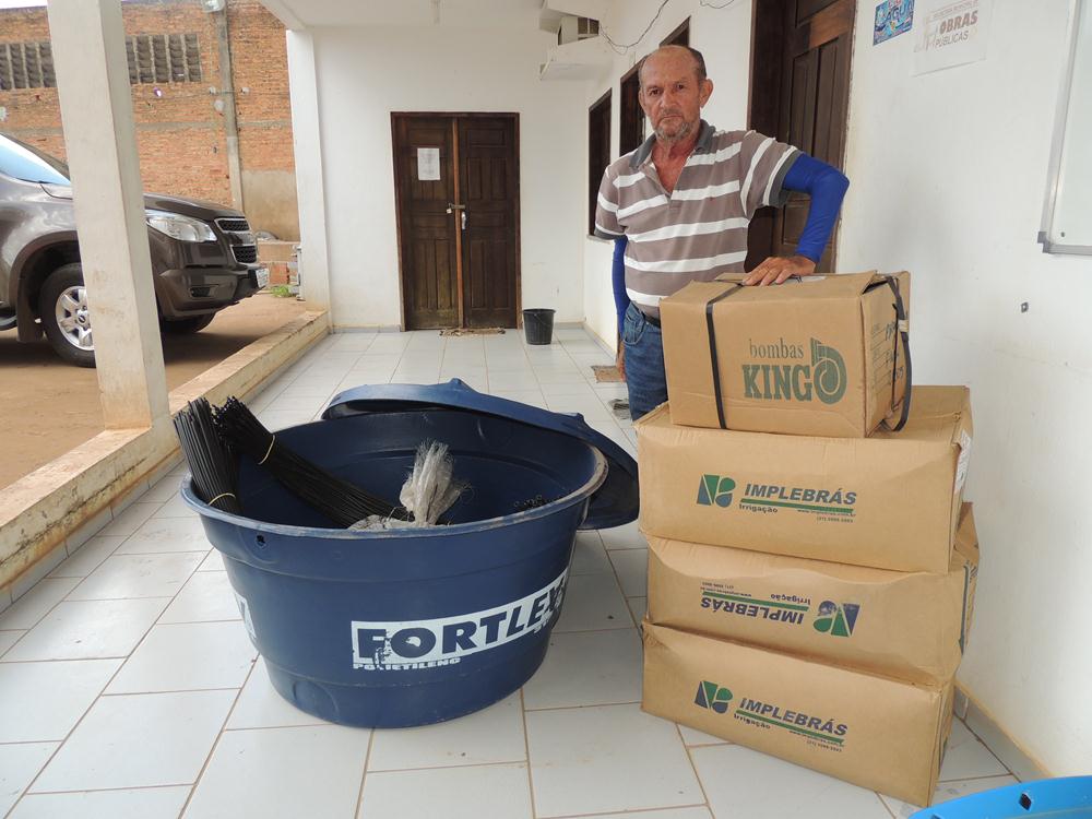 Prefeitura de Água Branca adquire kit de irrigação