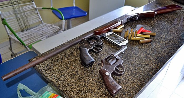 Reservado da PM apreende três armas de fogo e munições no litoral do Piauí - Imagem 1