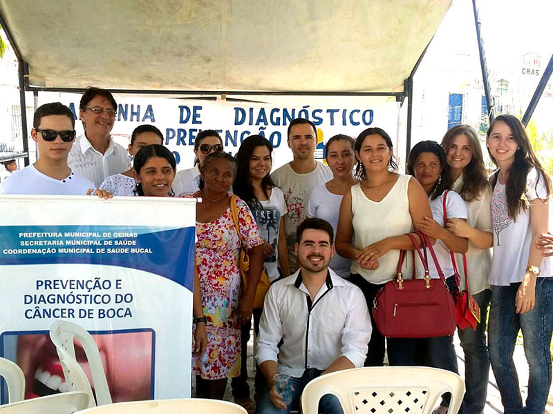 Oeiras recebe ações de combate ao câncer de boca