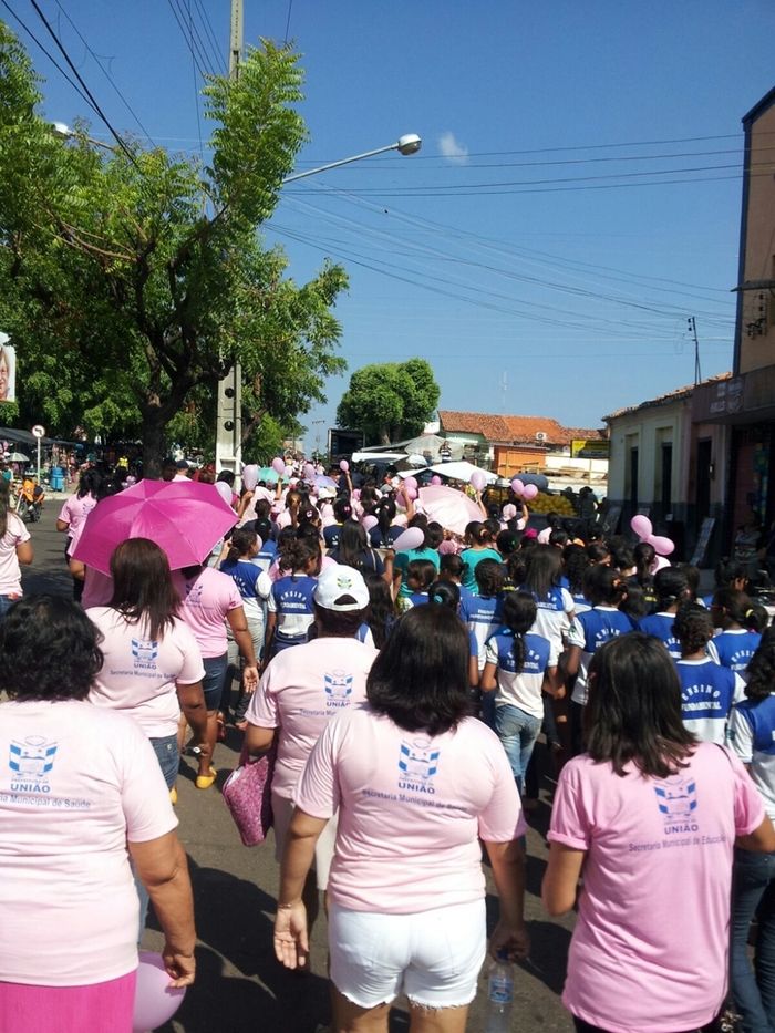 Prefeitura de União realiza a Caminhada do Outubro Rosa - Imagem 1
