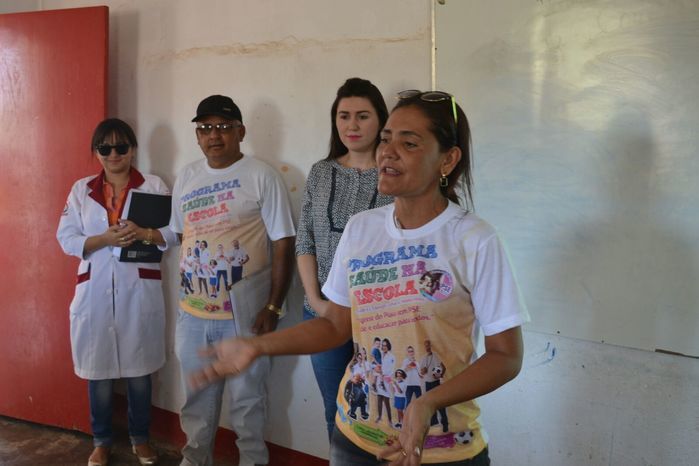 Equipes da Educação e Saúde realizam mais um dia de ações do Programa Saúde na Escola  - Imagem 4