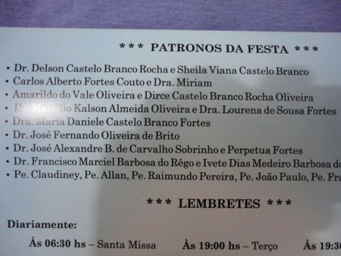 Comunidade Festeja a Virgem dos Remédios! - Imagem 3