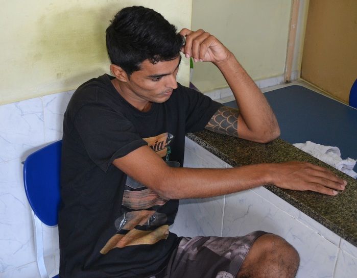 Acusado de assaltar posto de combustíveis em Parnaíba é preso pela PM - Imagem 1