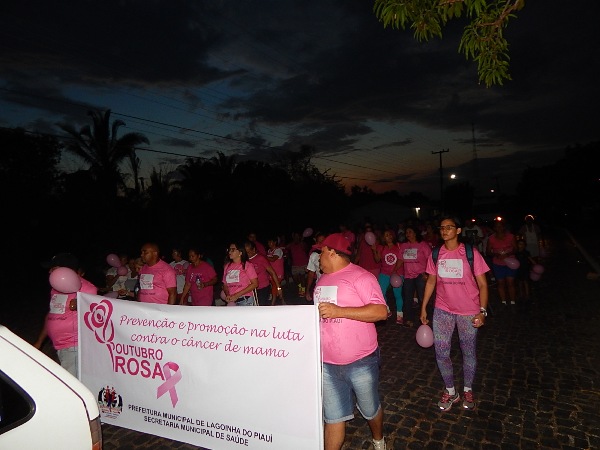 Secretaria de Saúde Realiza caminhada do Outubro Rosa - Imagem 7