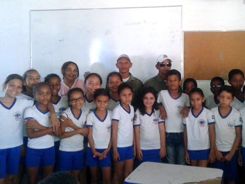 Escolas municipais recebem ação de educação para o trânsito em Oeiras