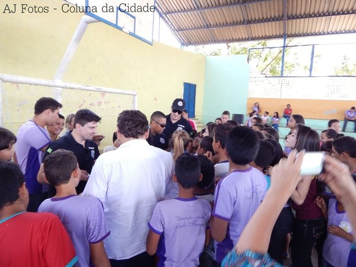 Polícia Civil realiza palestra preventiva para estudantes contra as Drogas  - Imagem 56