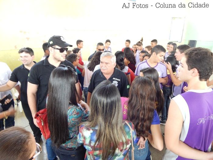 Polícia Civil realiza palestra preventiva para estudantes contra as Drogas  - Imagem 81
