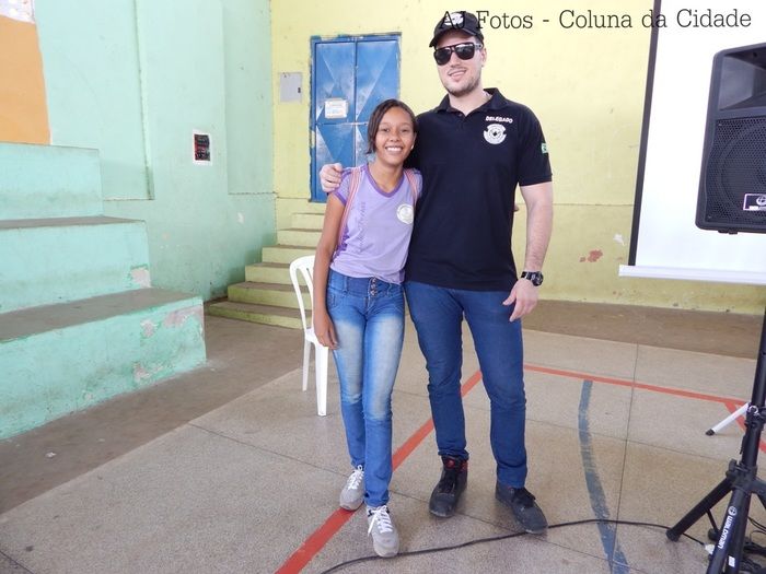 Polícia Civil realiza palestra preventiva para estudantes contra as Drogas  - Imagem 90