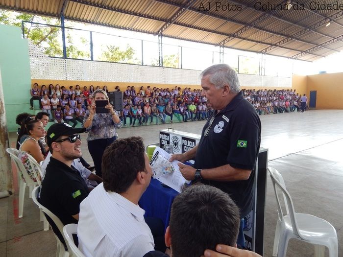 Polícia Civil realiza palestra preventiva para estudantes contra as Drogas  - Imagem 37