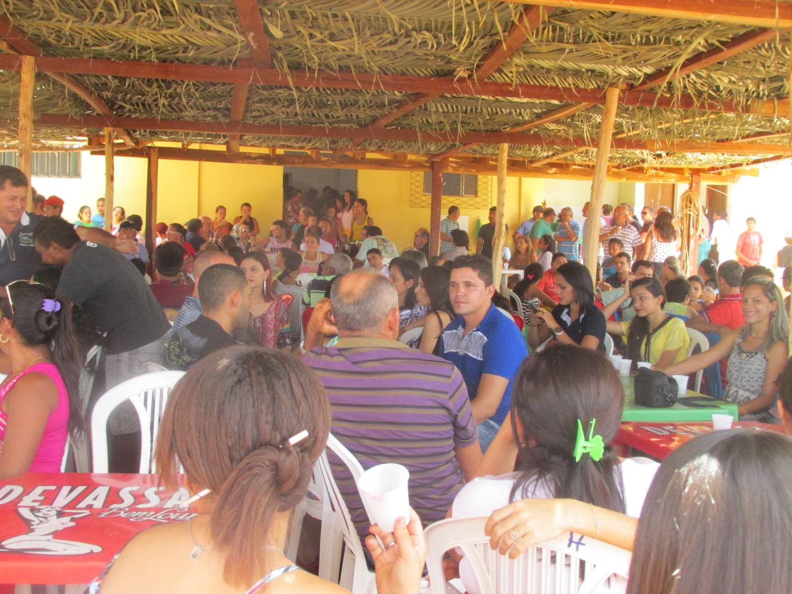 Lideranças participam de Almoço na Casa do Ex - Prefeito Lucidio
