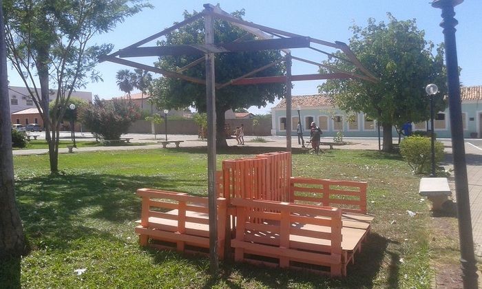 Estrutura da III FLOR é montada com materiais reaproveitados - Imagem 5