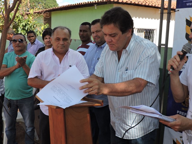 Prefeito de União assina ordens de serviços para calçamento e reforma de creche - Imagem 1