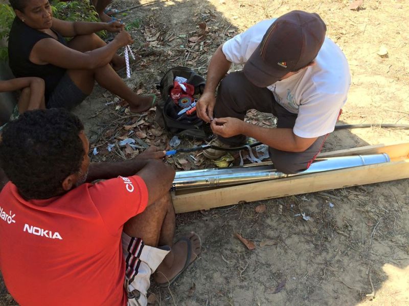 Comunidade Morrins recebe sistema de abastecimento d’água