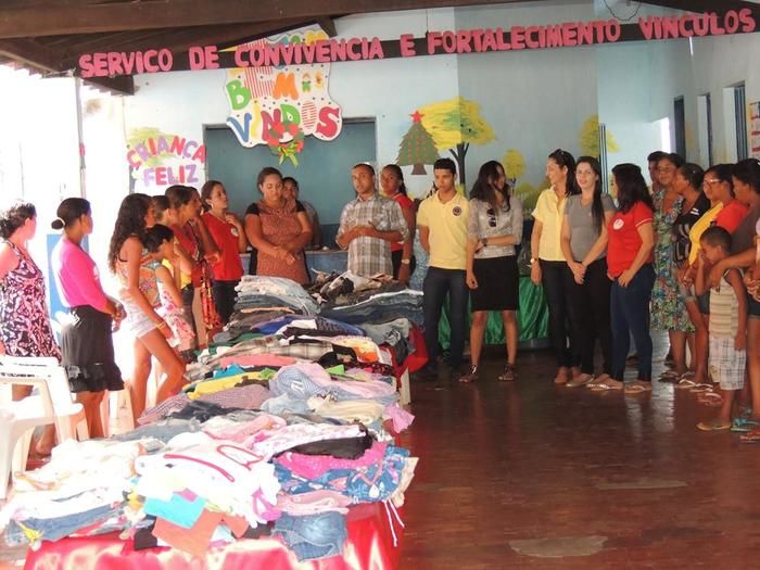 O Serviço de Convivência (PETI) realiza ação beneficente em Água Branca - Imagem 1