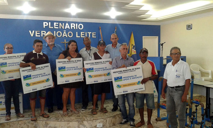 Lukano Sá distribui kits de irrigação em Oeiras - Imagem 1