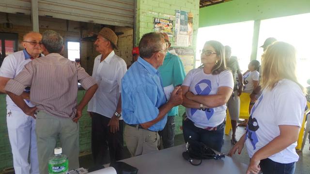 Secretária de Saúde de Pimenteiras realiza blitz contra o câncer de próstata - Imagem 3