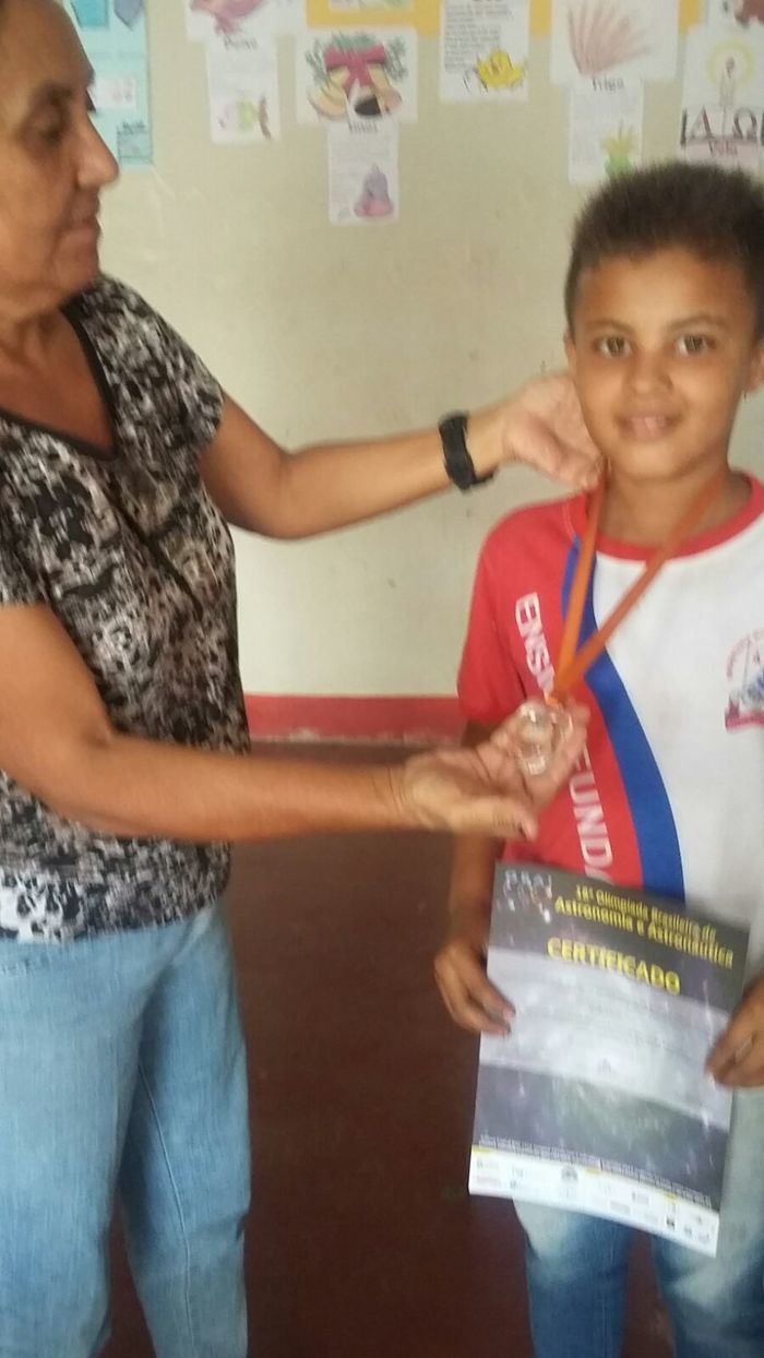 Alunos de Alegrete recebem medalhas em Olimpíada de Astronomia e Astronáutica - Imagem 7