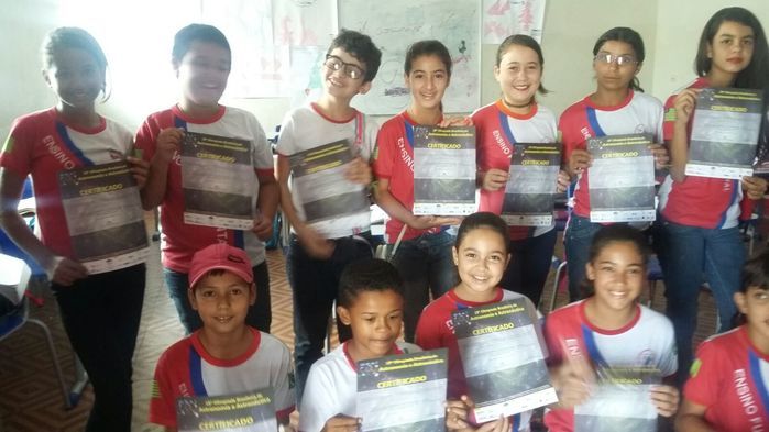 Alunos de Alegrete recebem medalhas em Olimpíada de Astronomia e Astronáutica - Imagem 1