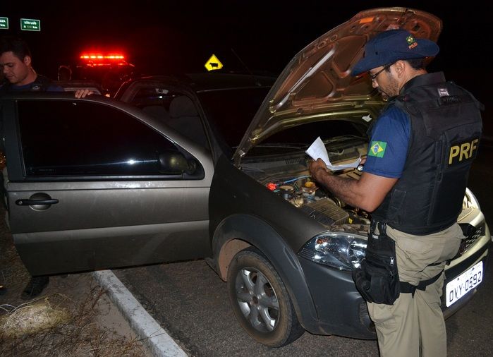 Carro roubado em Timon-MA é recuperado no litoral do PI com placa adulterada - Imagem 3