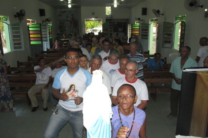 Festejos do Bairro Baixa Teve inicio com o Terço dos Homens de Agricolândia - Imagem 14