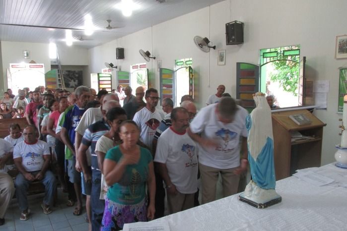 Festejos do Bairro Baixa Teve inicio com o Terço dos Homens de Agricolândia - Imagem 17