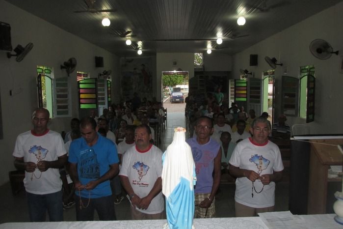 Festejos do Bairro Baixa Teve inicio com o Terço dos Homens de Agricolândia - Imagem 10