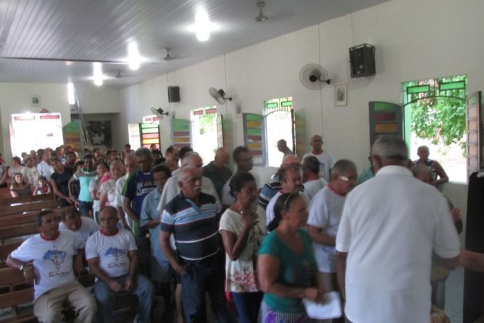 Festejos do Bairro Baixa Teve inicio com o Terço dos Homens de Agricolândia - Imagem 16