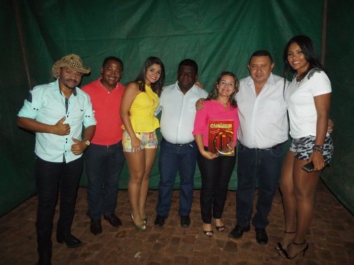 Banda Canários do Reino Juntamente com Prefeito Aldemar Neto e sua Comissão (Crédito: Dj Gustavo)