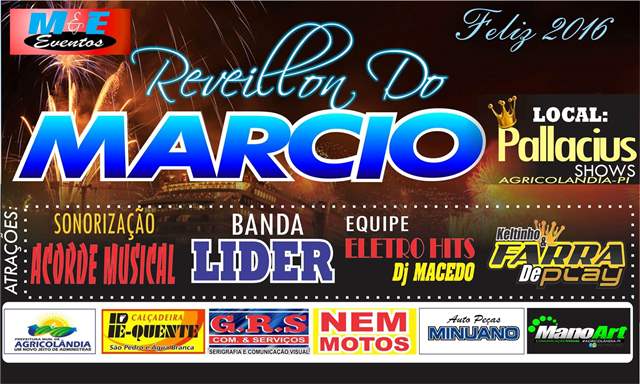 Palacius Shows vai “tremer” na virada de 2015 para 2016 em Agricolândia - Imagem 1