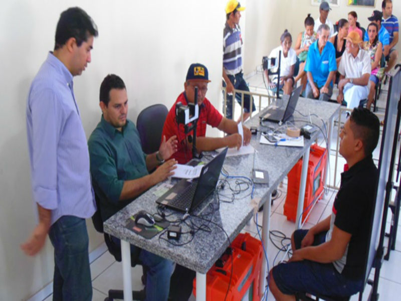 TRE disponibiliza posto  para fazer biometria em Santo Inácio 