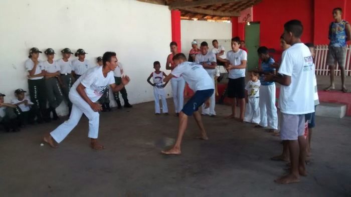 Pelotão mirim faz apresentação em festa Beneficente em Agricolândia   - Imagem 3