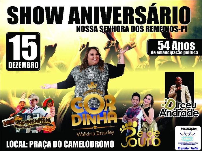 Aniversário da Cidade Karinho; Saiu a programação - Imagem 1