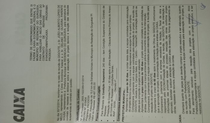 Prefeito Delano Parente consegue recursos para recuperação de estradas vicinais no município  - Imagem 2