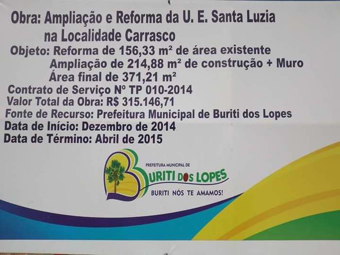 Com recursos próprios, Prefeitura reforma e amplia escola na zona rural de Buriti dos Lopes - Imagem 3