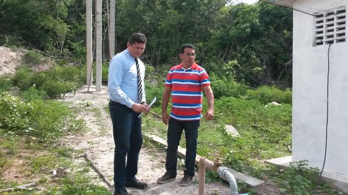 Prefeito Betinha visita obras e ações para reportagem da Tv Meio Norte - Imagem 2