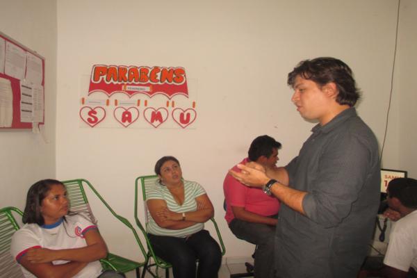 Prefeito visita as instalações do SAMU de Amarante e verifica as melhorias no atendimento - Imagem 16