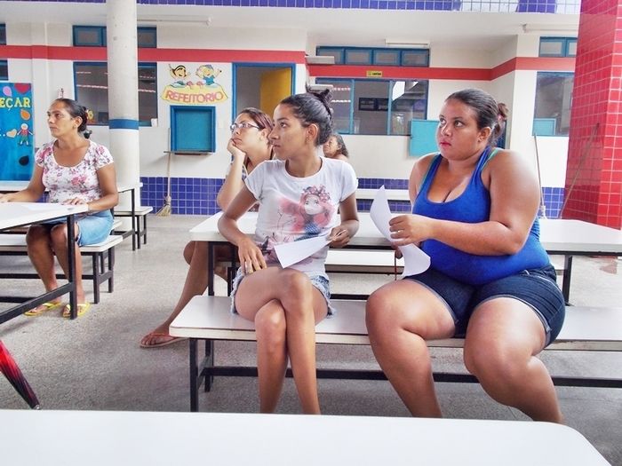 Enfermeira e Nutricionista falam da Implementação do NutriSUS às mães dos alunos da Creche Proinfância - Imagem 4