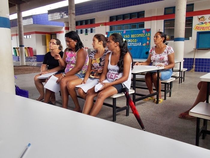 Enfermeira e Nutricionista falam da Implementação do NutriSUS às mães dos alunos da Creche Proinfância - Imagem 3