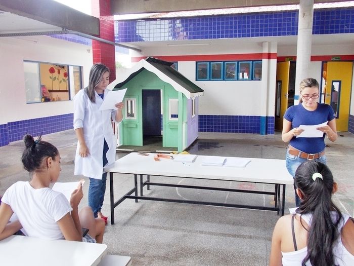 Enfermeira e Nutricionista falam da Implementação do NutriSUS às mães dos alunos da Creche Proinfância - Imagem 2