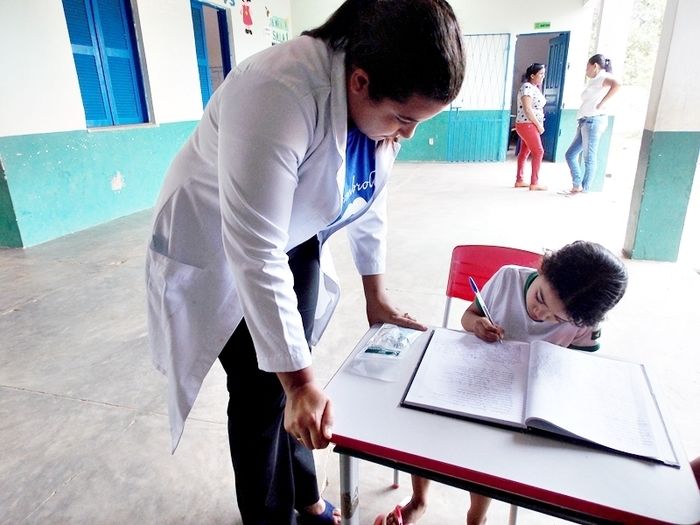 Secretaria de Saúde realiza escovação supervisionada nas Escolas Municipais - Imagem 1