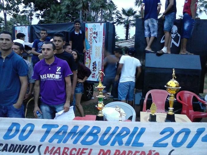 Paulo Lopes participa da final do Campeonato de Tamboril que teve o time de Morro do Milho vencedor. - Imagem 1