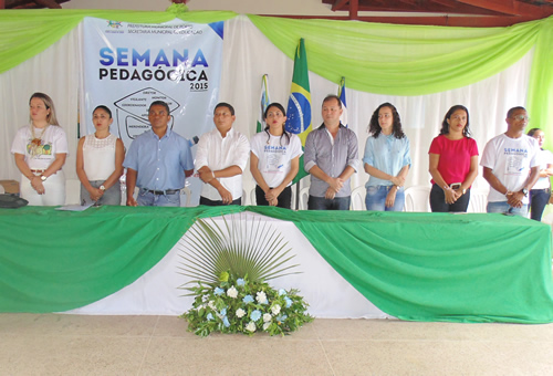 Semana Pedagógica da rede municipal de Porto teve início. FOTOS! - Imagem 1
