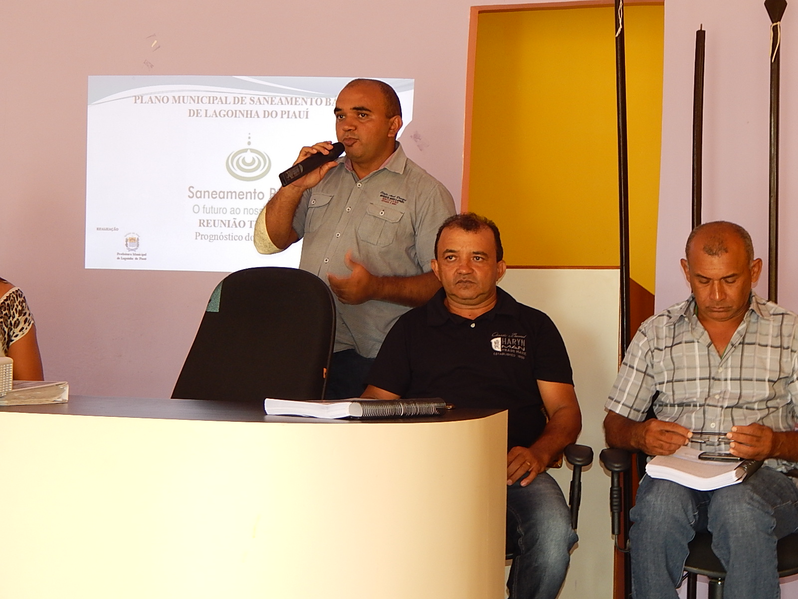 Empresa Lótus apresenta Plano de Saneamento Básico em Lagoinha do Piauí