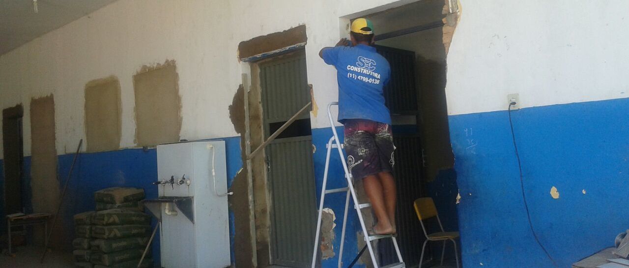 Duas escolas da rede municipal de Oeiras passam por reformas