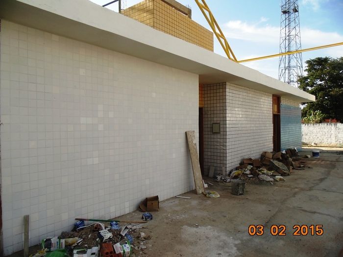 Ginásio coberto do Cecilia chega a 80% das obras concluídas - Imagem 2