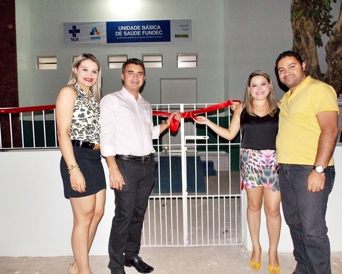 Prefeito Antônio Parambú e Secretária de Saúde Emanuela Machado entregam Ampliação do Posto FUNDEC - Imagem 2